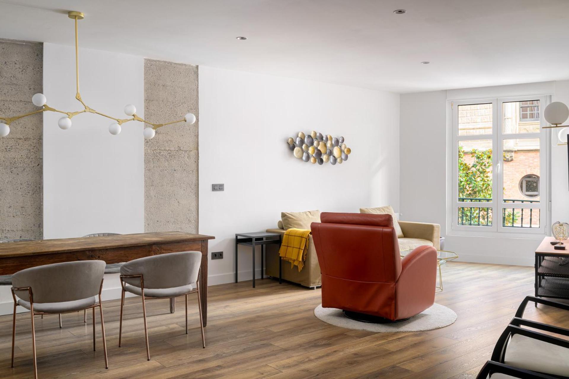 Nuevo Lujo Centro De Bilbao + Wifi . Parking Appartement Buitenkant foto