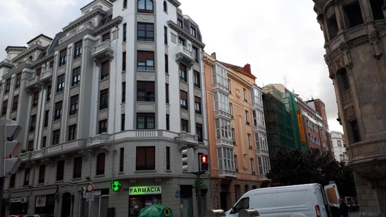 Nuevo Lujo Centro De Bilbao + Wifi . Parking Appartement Buitenkant foto
